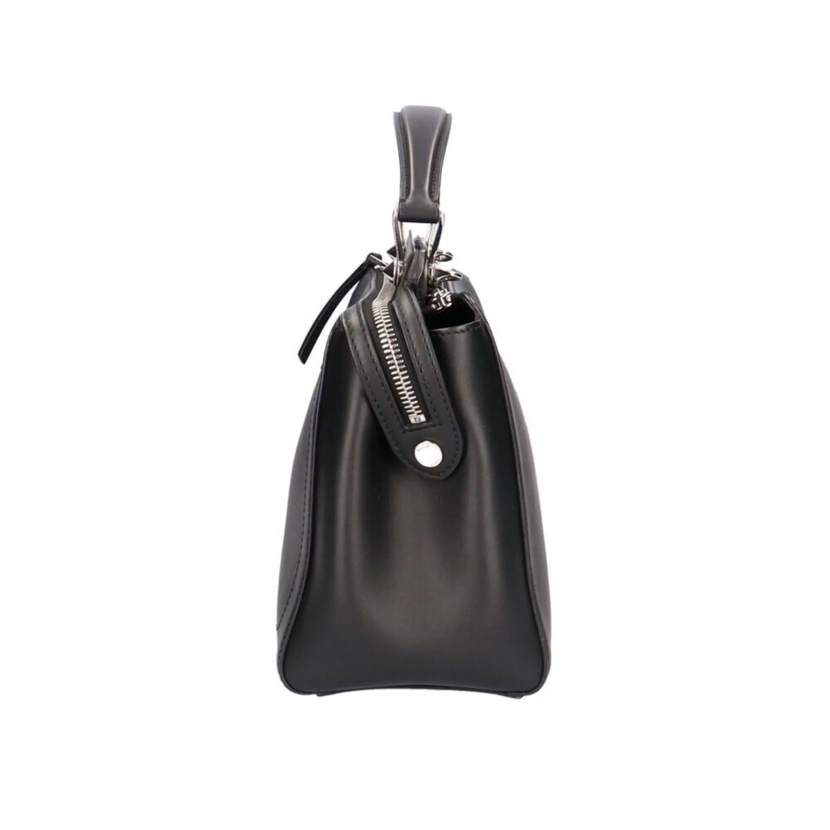 Pre-Owned Fendi FENDI dot com handbag leather unisex (Good)