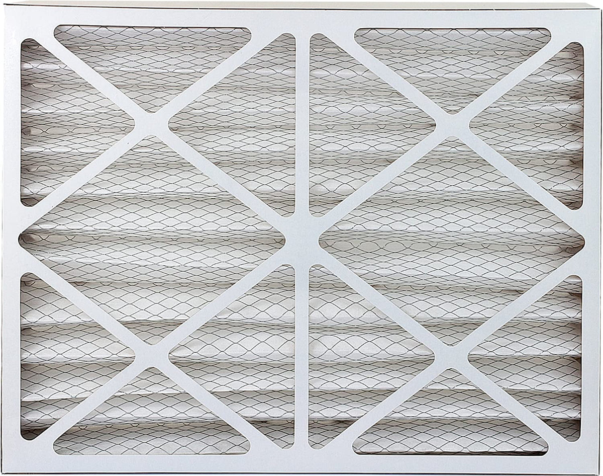 Filterbuy 20x25x4 MERV 8 Pleated HVAC AC Furnace Air Filters (4-Pack)