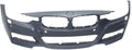 Front BUMPER Protection Fitting For BMW 3-SERIES 2013-2018 Primed with M Sport Line with HL with PDC Sensor Holes/Cam Sedan/Wagon