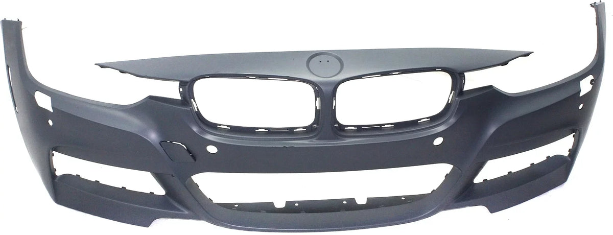 Front BUMPER Protection Fitting For BMW 3-SERIES 2013-2018 Primed with M Sport Line with HL with PDC Sensor Holes/Cam Sedan/Wagon