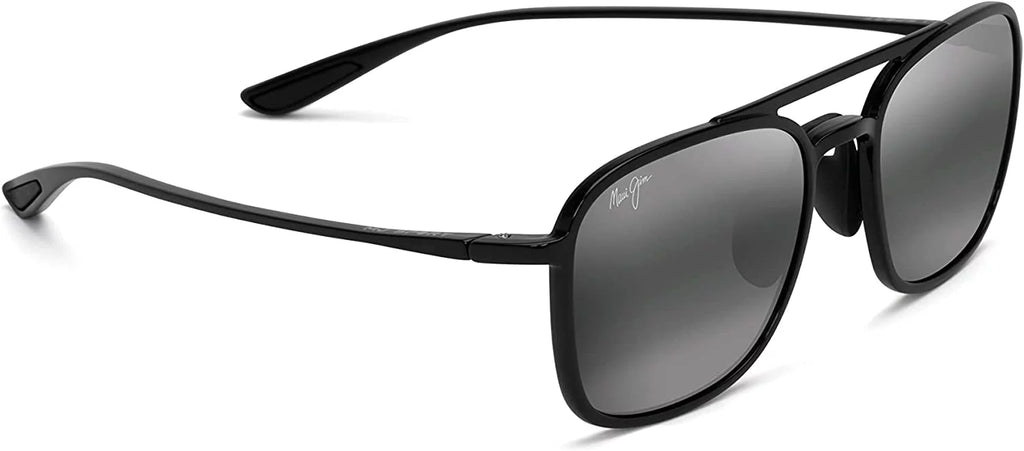 Maui Jim Keokea Neutral Grey Navigator Unisex Sunglasses 447-02 55