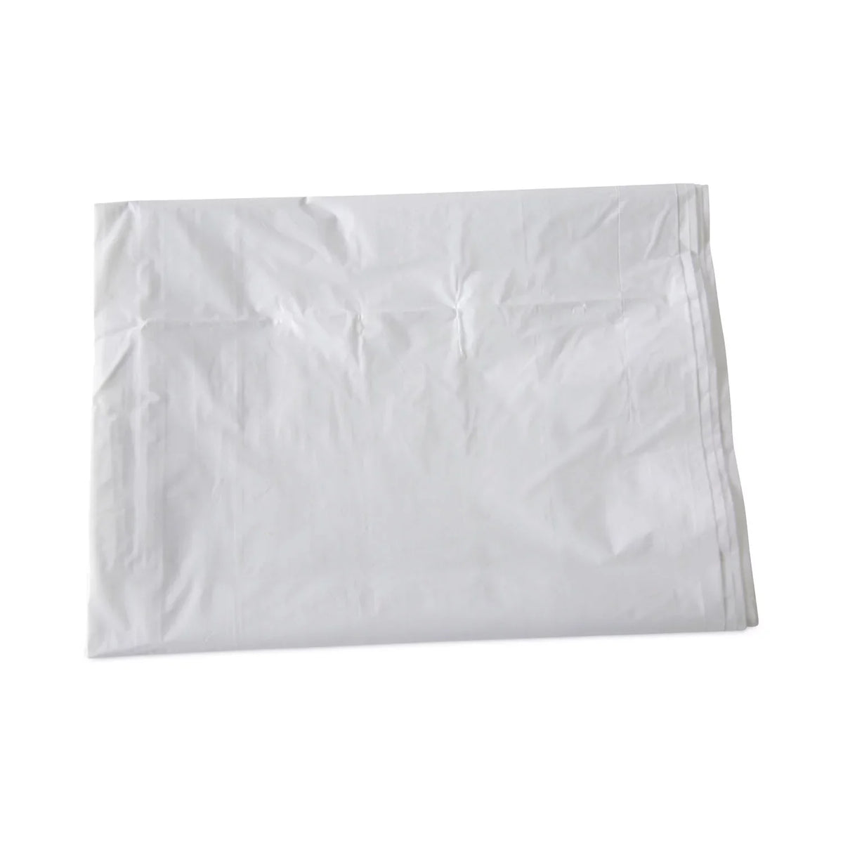 Boardwalk Linear Low Density Industrial Trash Bags, 60 gal, 0.9 mil, 38 x 58, White, 100/Carton